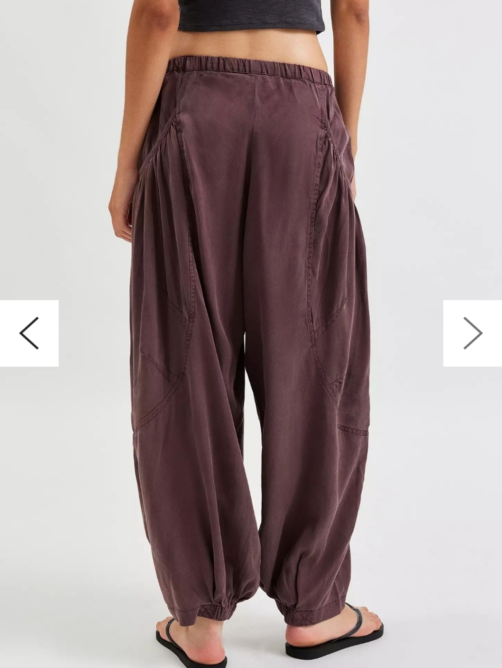 BDG Em 100% Lyocell Pocket Pant - Prune/Plum XS. New - Picture 9 of 10